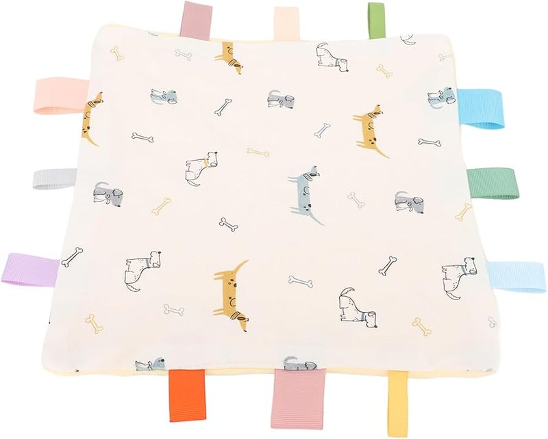 منشفة تسنين الأطفال بحلقة قطنية ناعمة وأنماط لطيفة حجم الكلب للمنزل والهواء الطلق - Image 1